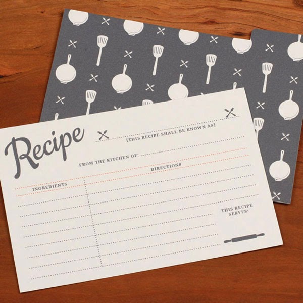 free printable recipe cards