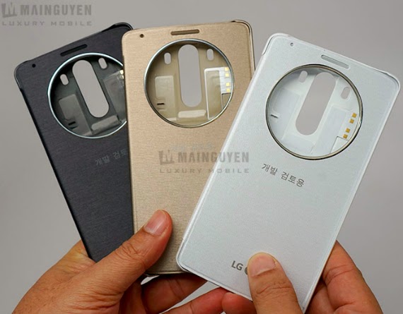 LG G3, νέες φωτογραφίες από την Quick Circle case