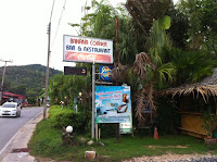 Restaurants in Phuket - Banana Corner in Nai Harn, street Restaurants in Phuket - Banana Corner in Nai Harn, street