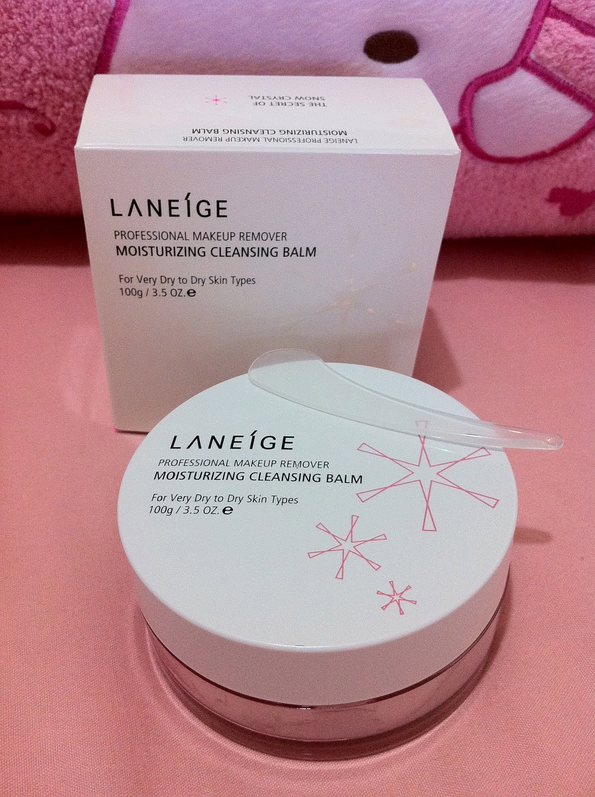 Covered in Stardust Laneige Moisturizing Cleansing Balm