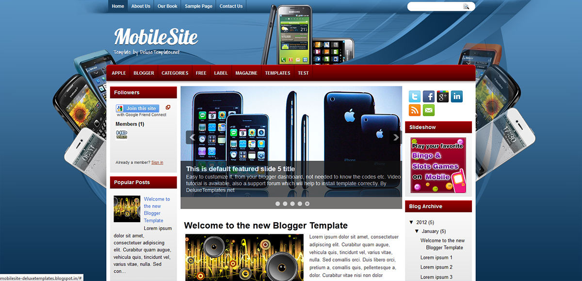 MOBILE SITE MOBILE SITE