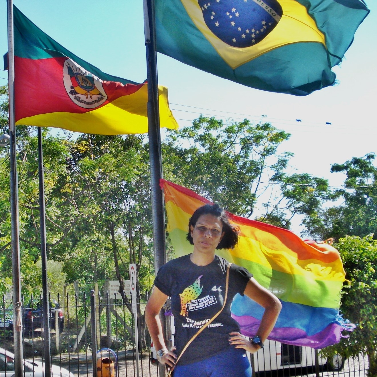 Uma das fotos mais lindas do tempo de militância!