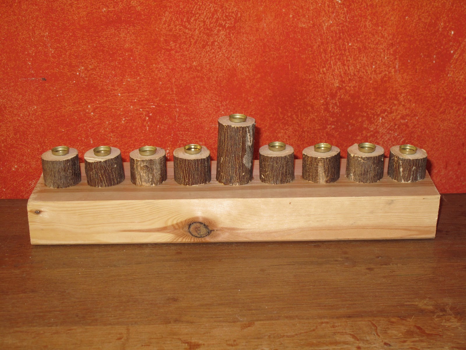 wooden menorah plans