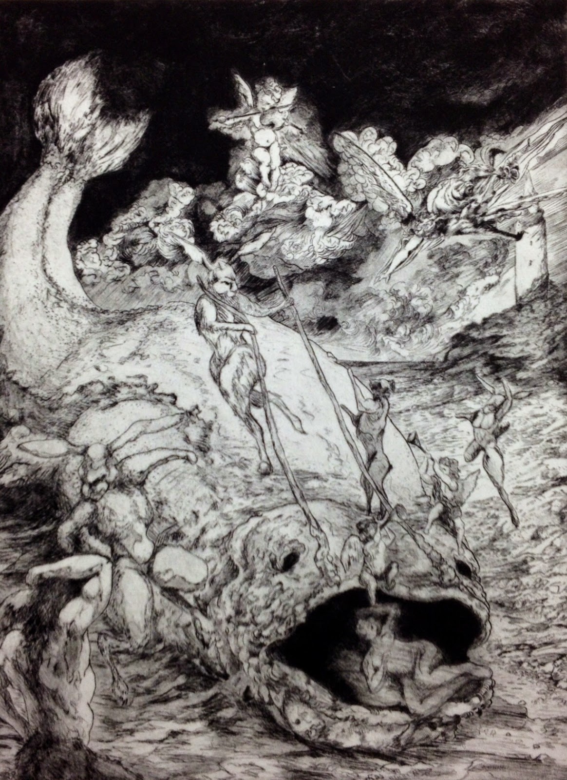 Roulette etching