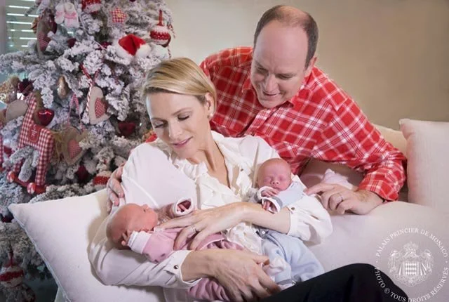 Prince Albert and Princess Charlene's twin babies will be baptised on Sunday 10 May