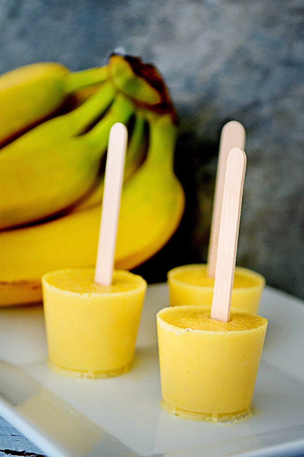 This Farm Family's Life BananaOrange Yogurt Pops...