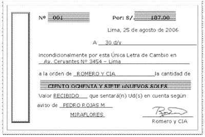 ENDOSAR UNA FACTURA endosar una factura: