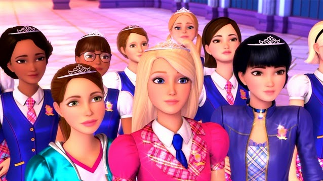 barbie movies charm school