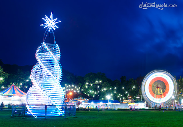 Christmas Display, Freedom Park, Dumaguete City