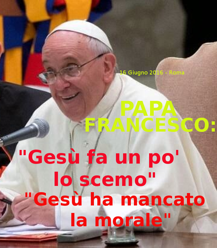 Papa Francesco Falso Profeta