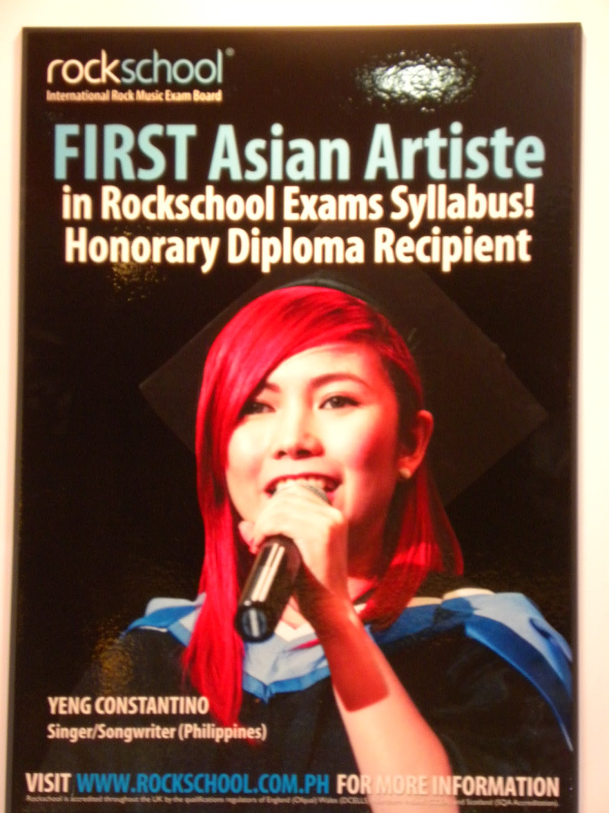 Amazing Jing for Life: YENG CONSTANTINO: First Filipino and Asian Ambassadress at the Academy of Rock