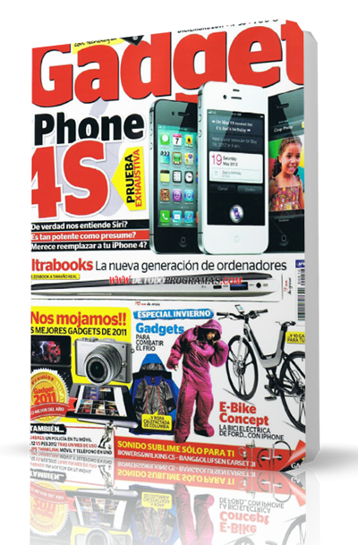 Revista Gadget N°36 Diciembre 2011 Español