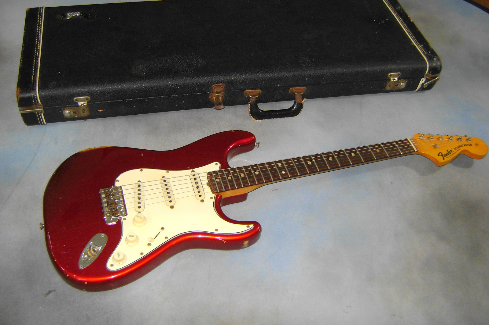 1968 Stratocaster - Candy Apple Red ~ Stratocaster Guitar Culture