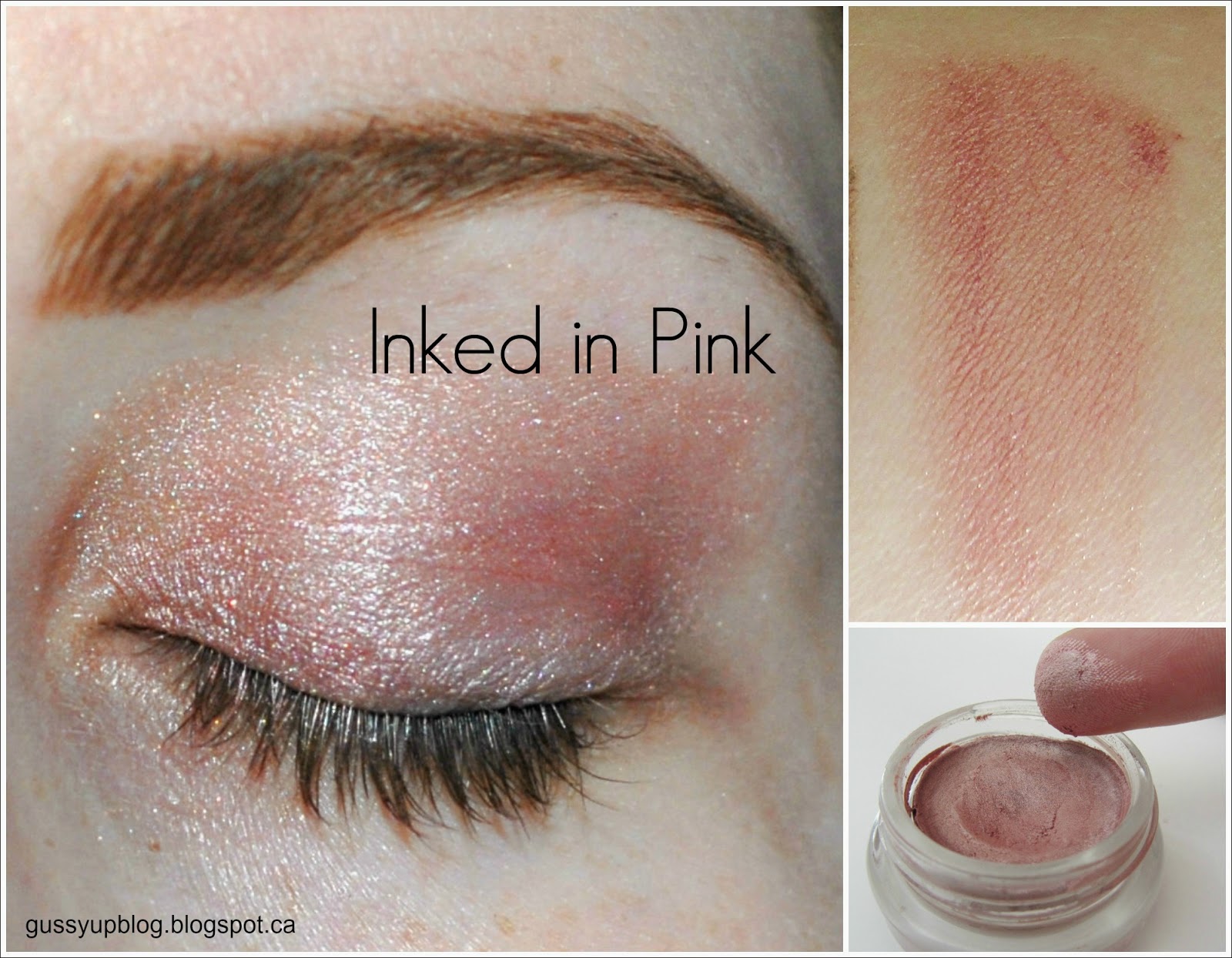 Maybelline Color Tattoo 24 Hour Eyeshadow, Inked in Pink, Review and Swatches