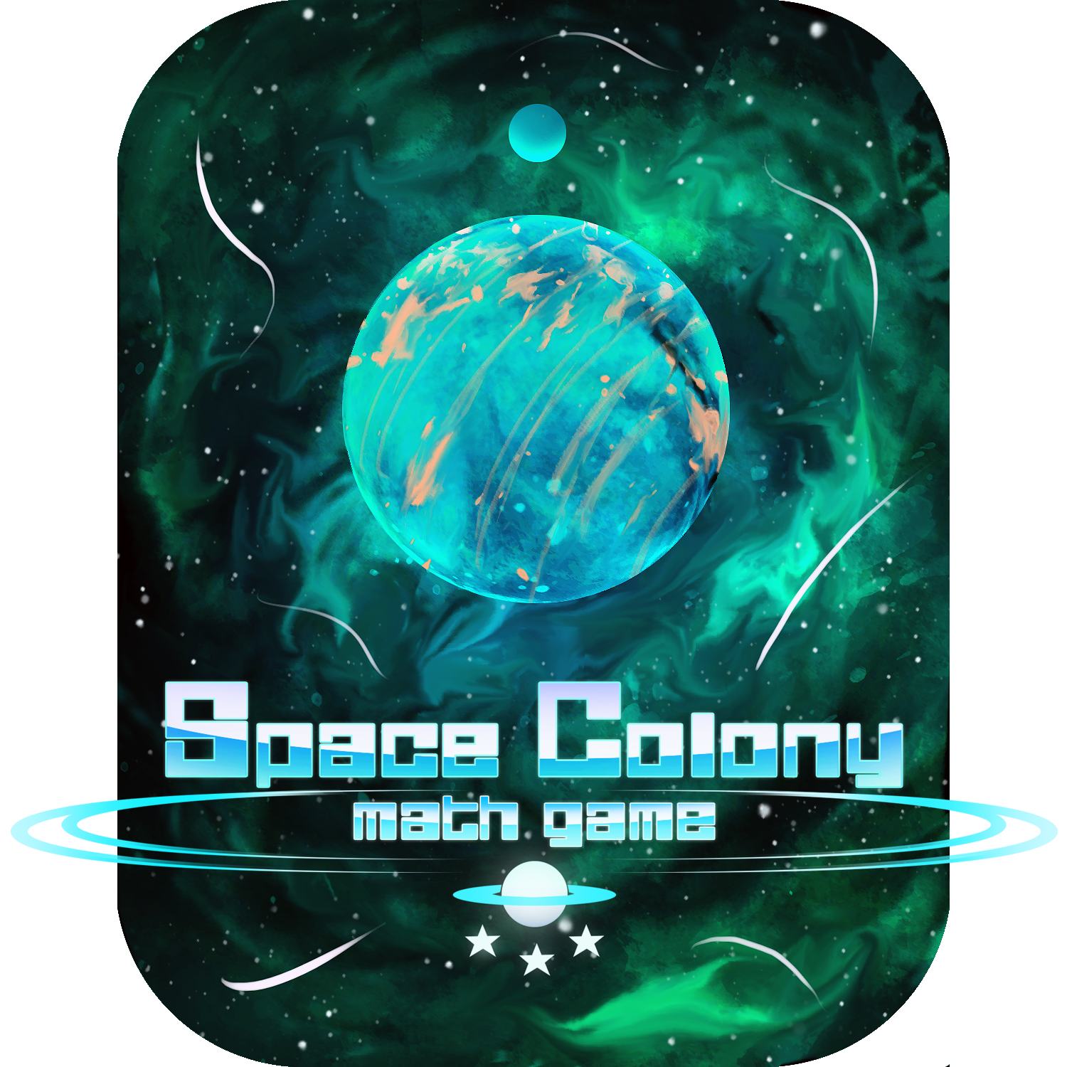 Space Colony - math game