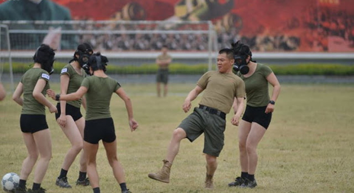 Tentara Perempuan China Tentara Perempuan China