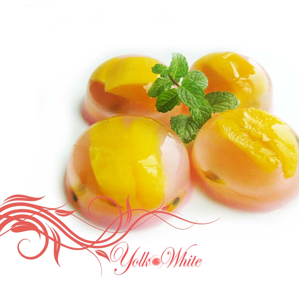 YOLK&WHITE Japanese Mini fruit Jelly