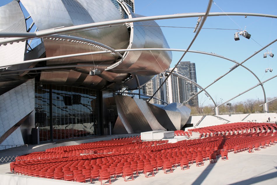 public art in chicago september 2007 jay pritzker pavilion detailed seating chart