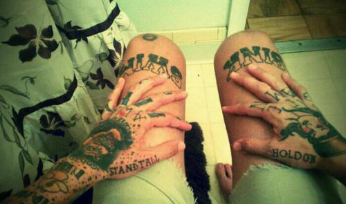 Knuckle Tattoos