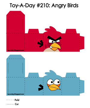 Design House Online on Toy A Day Day 210 Angry Birds