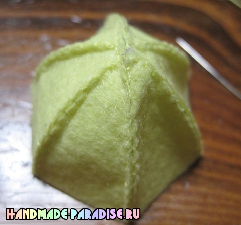 Подвески-брелоки лимоны из фетра