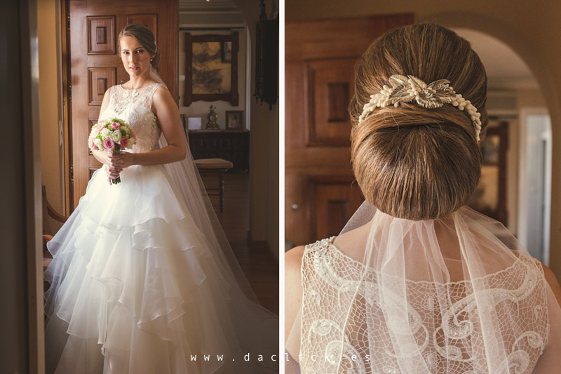 Vestido y Tocado de Novia 