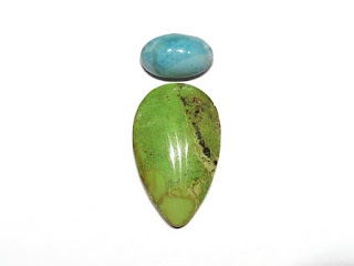 Gaspeite and Larimar Gaspeite and Larimar
