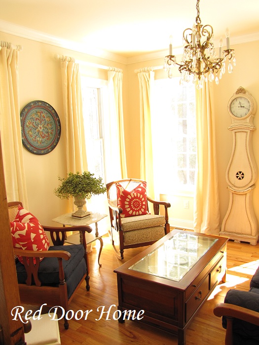 Red Door Home How to Sew Curtain Panels with Lining and/or Interlining