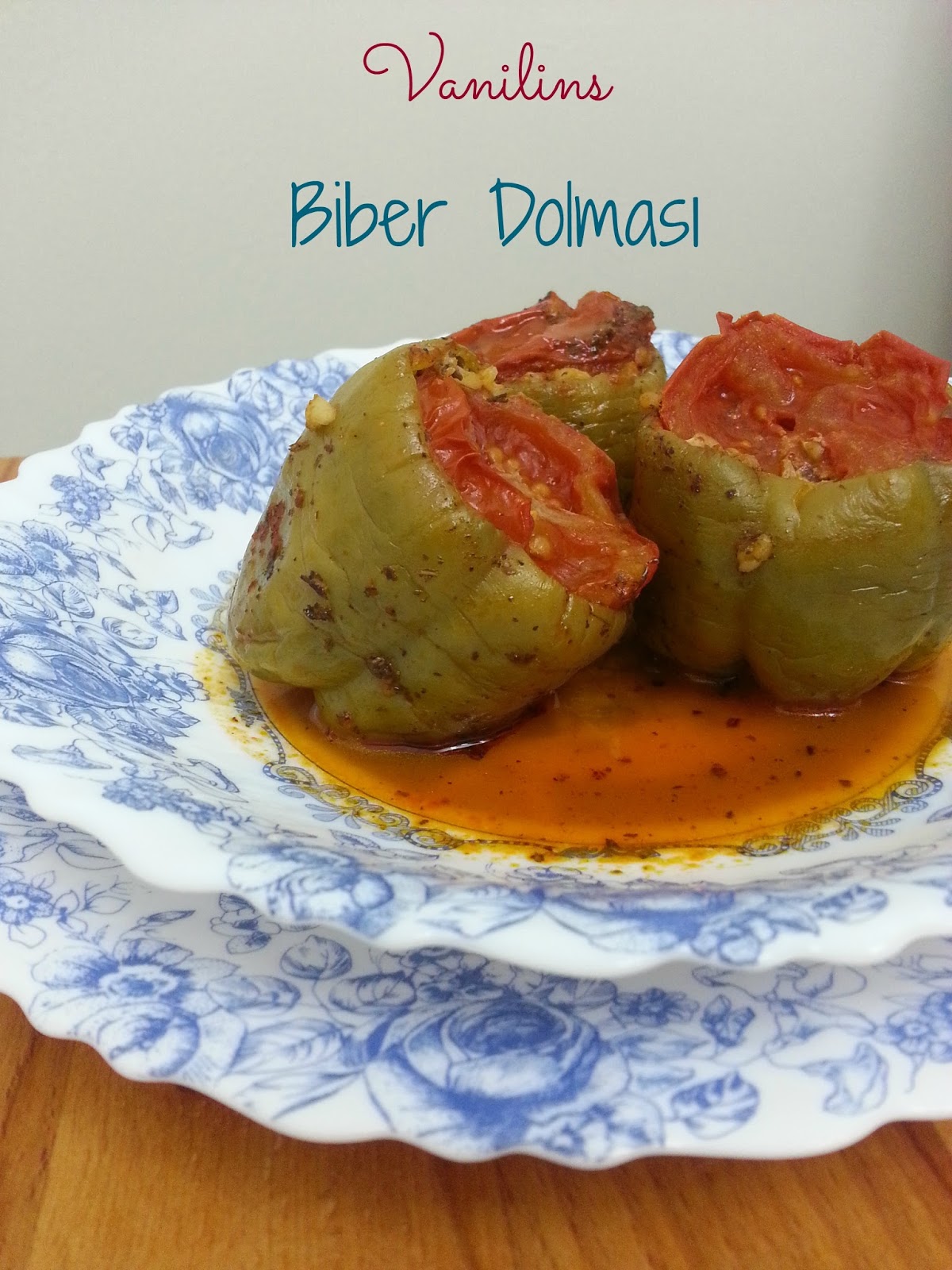 Bulgurlu Biber Dolması Bulgurlu Biber Dolması