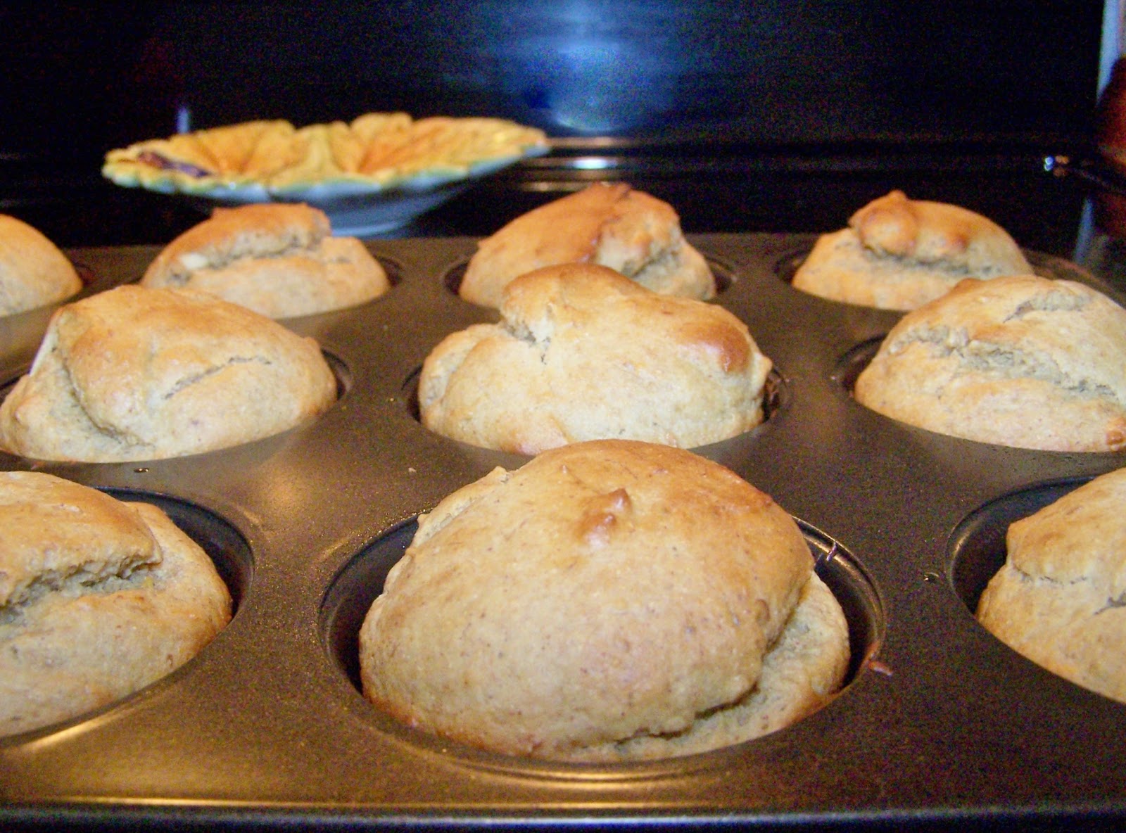 Gluten Free Low Carb Peanut Butter Banana Muffins Skinny GF Chef