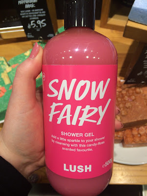 Lush Snow Fairy Shower Gel 