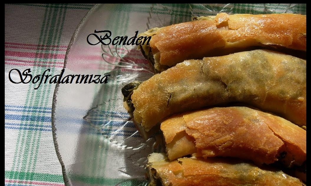 Ispanaklı Elde Açma Börek