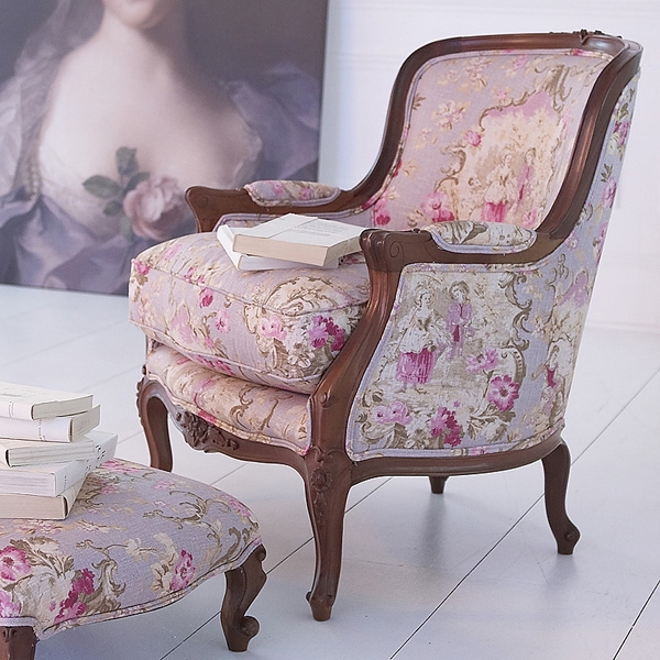 Marie Arden Pink Living French chairs