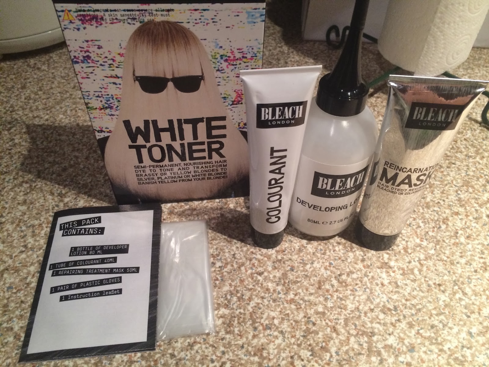 White Toner Kit