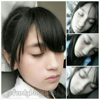 Foto Imut Nabilah JKT48 Lagi Tidur