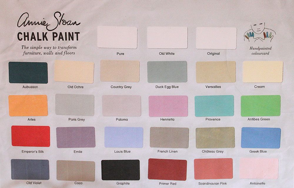 Annie Sloan Chalk Paint Colors Usa Annie Sloan Chalk Paint Colors Usa