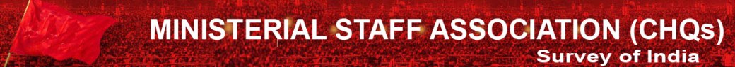 MINISTERIAL STAFF ASSOCIATION | SURVEY OF INDIA