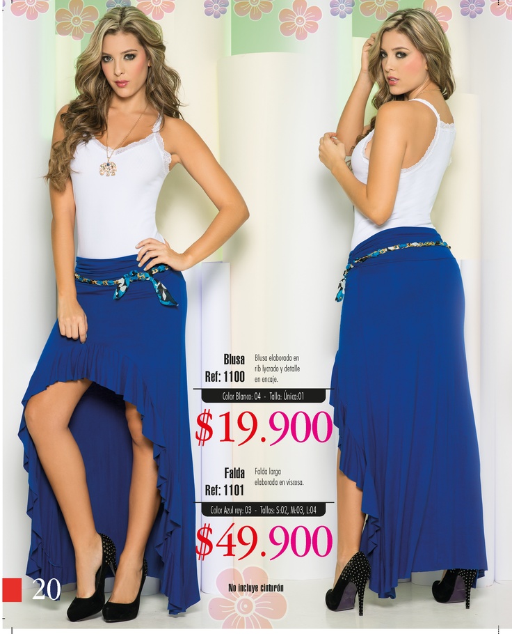 blusa corta adelante y larga atras