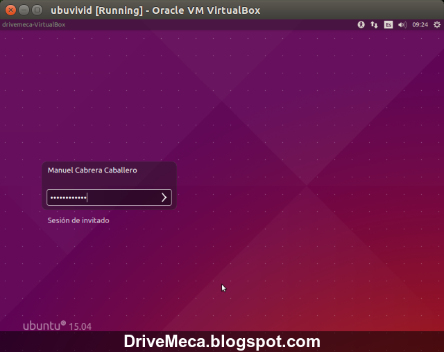 DriveMeca instalando Linux Ubuntu Desktop Vivit Vervet 15.04 paso a paso