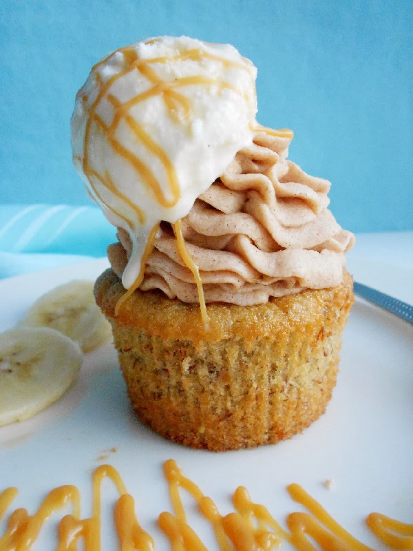 Bananas Foster Cupcakes Confessions of a Confectionista
