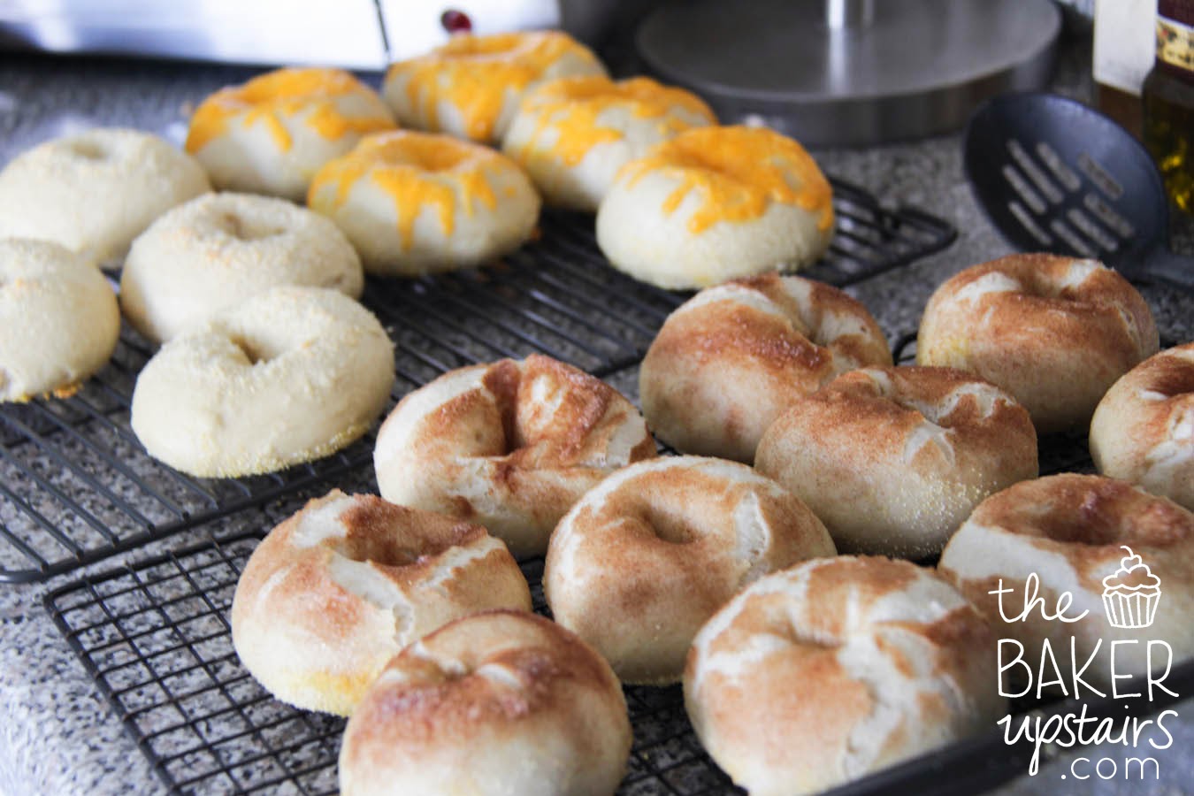 The Baker Upstairs what the homemade bagels?