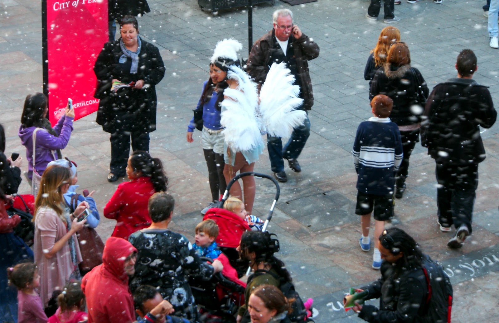 Perth Daily Photo A rare phenomenon, snow in Perth WA.....!