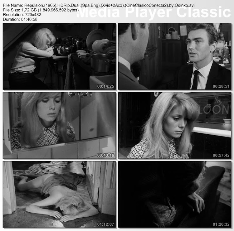 Repulsión (1965) - Capturas de pantalla Repulsión (1965) - Capturas - Secuencias de la película