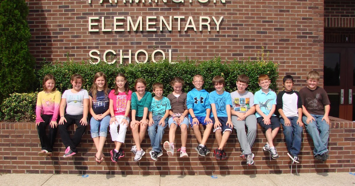 Farmington Elementary School 3rd Grade Distinguished Students