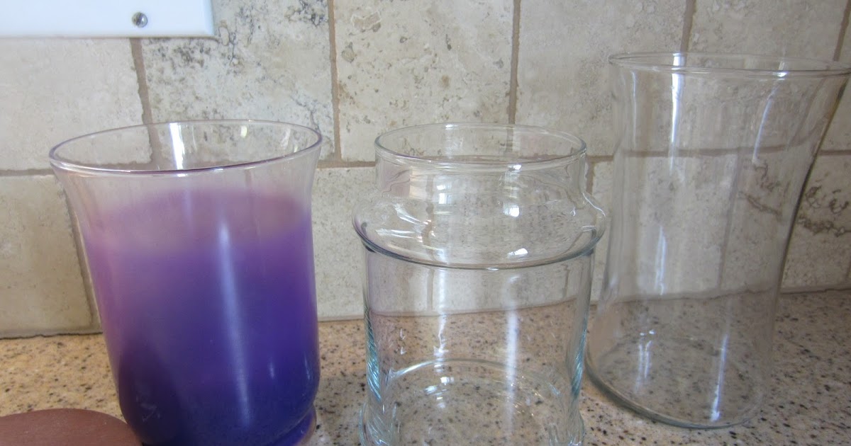 My Patchwork Quilt HOW TO EASILY CLEAN OLD CANDLE JARS