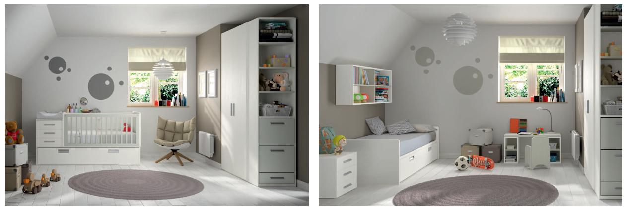 To2bebe & kids: mobiliario infantil bbcus : cunas convertibles ... Cunas gemelares