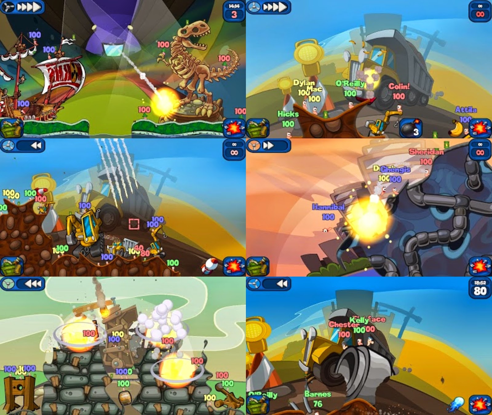 Worms 2 Armageddon Apk Data v1.4.1 For Android