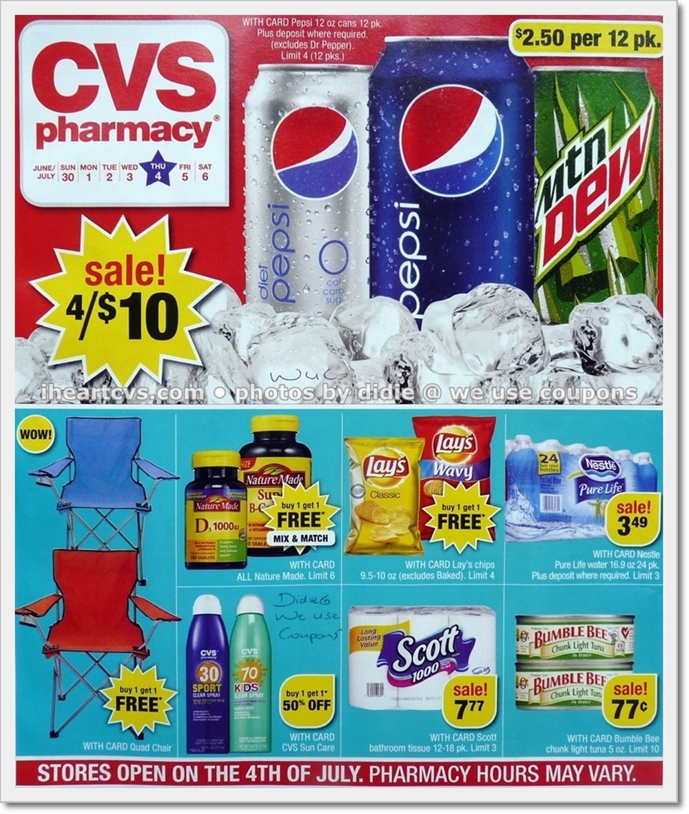 Weekly Ad Scan CVS Ad Scan Week of 6/307/6