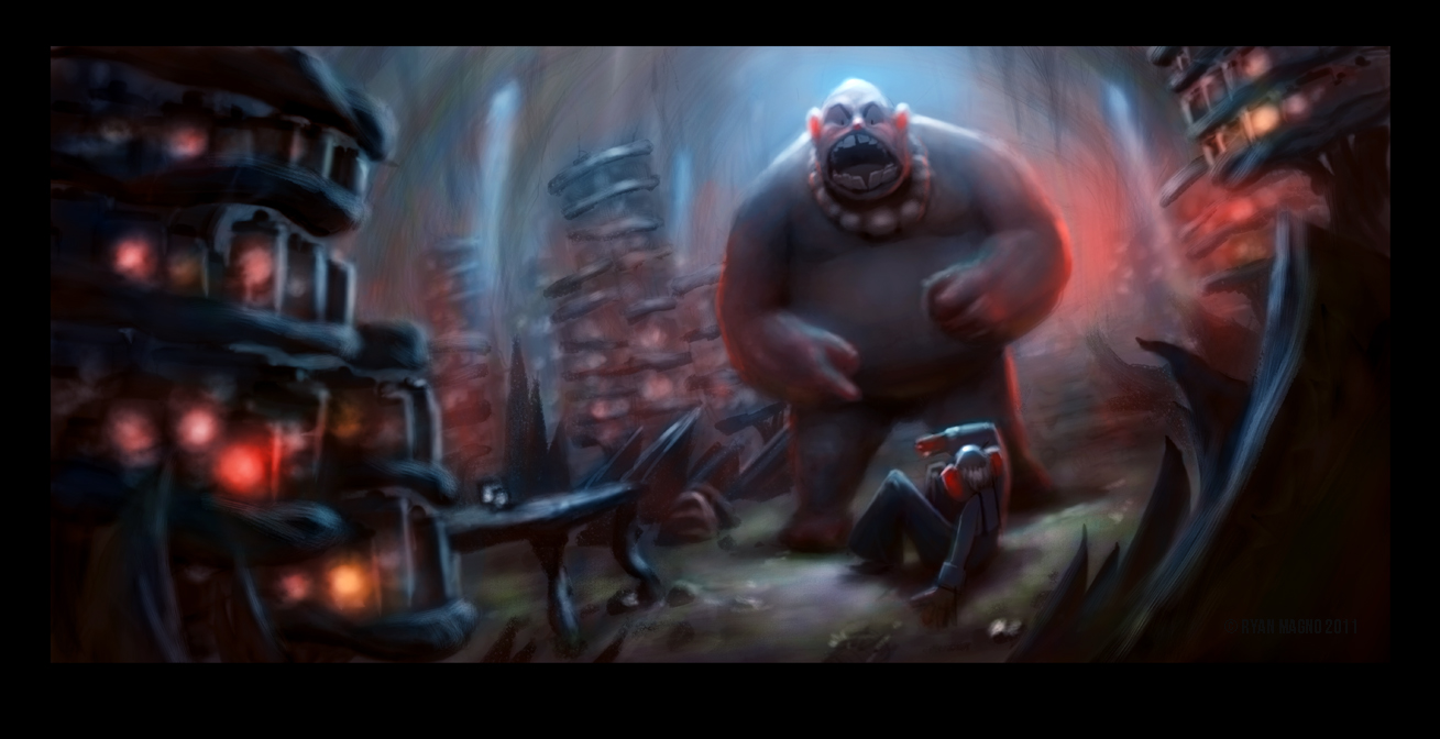 bfg background painting