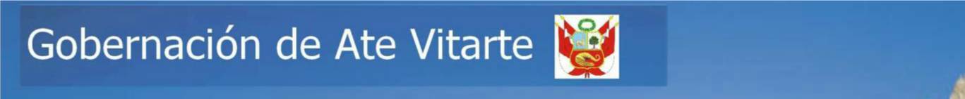 Gobernación de Ate Vitarte